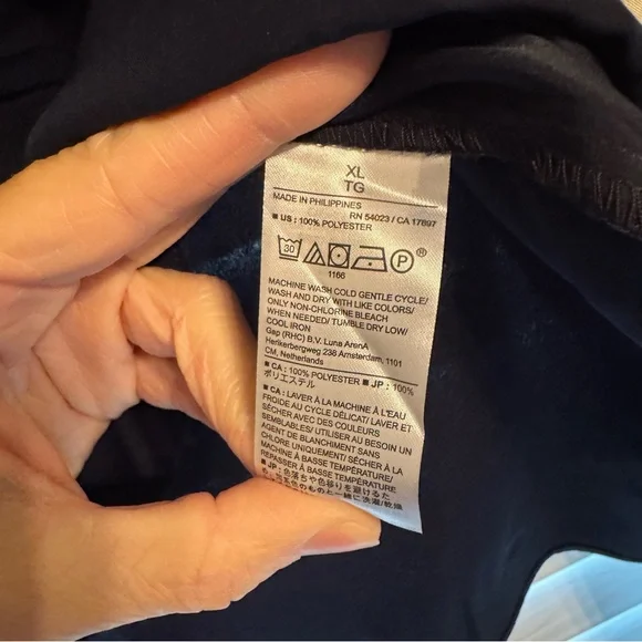 NWT Banana Republic Factory Collared Bib Top XL - Picture 6 of 7